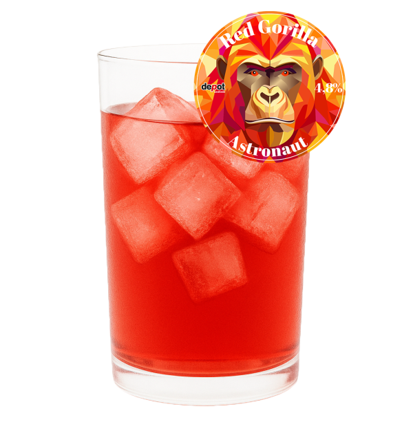 Eight shirts arranged on table in black, olive, grey, blue, white, red, mustard, and green.