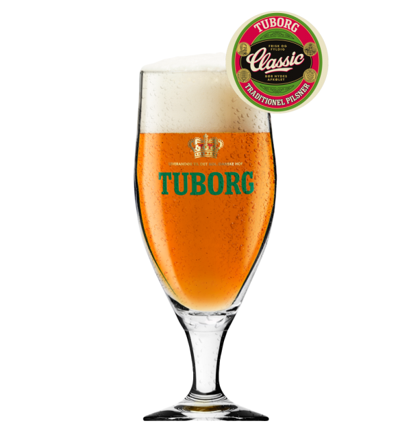 Eight shirts arranged on table in black, olive, grey, blue, white, red, mustard, and green.