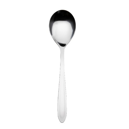 Eight shirts arranged on table in black, olive, grey, blue, white, red, mustard, and green.